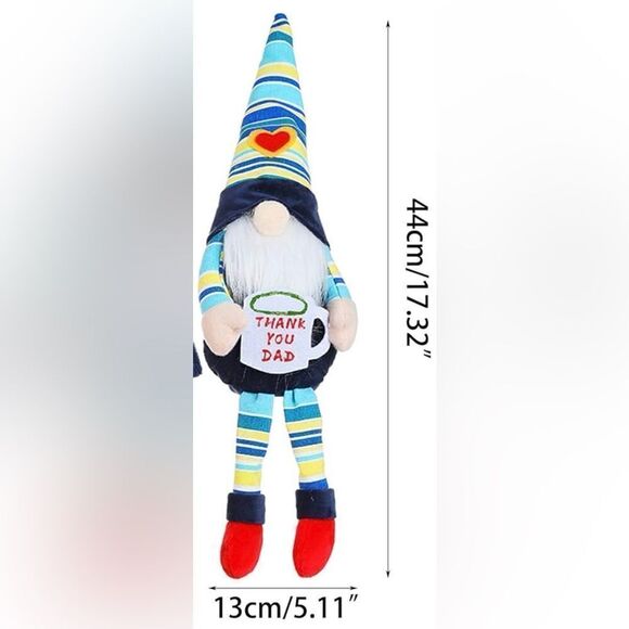 NWOT … Colorful “Thank You Dad” Gnome - Picture 3 of 3